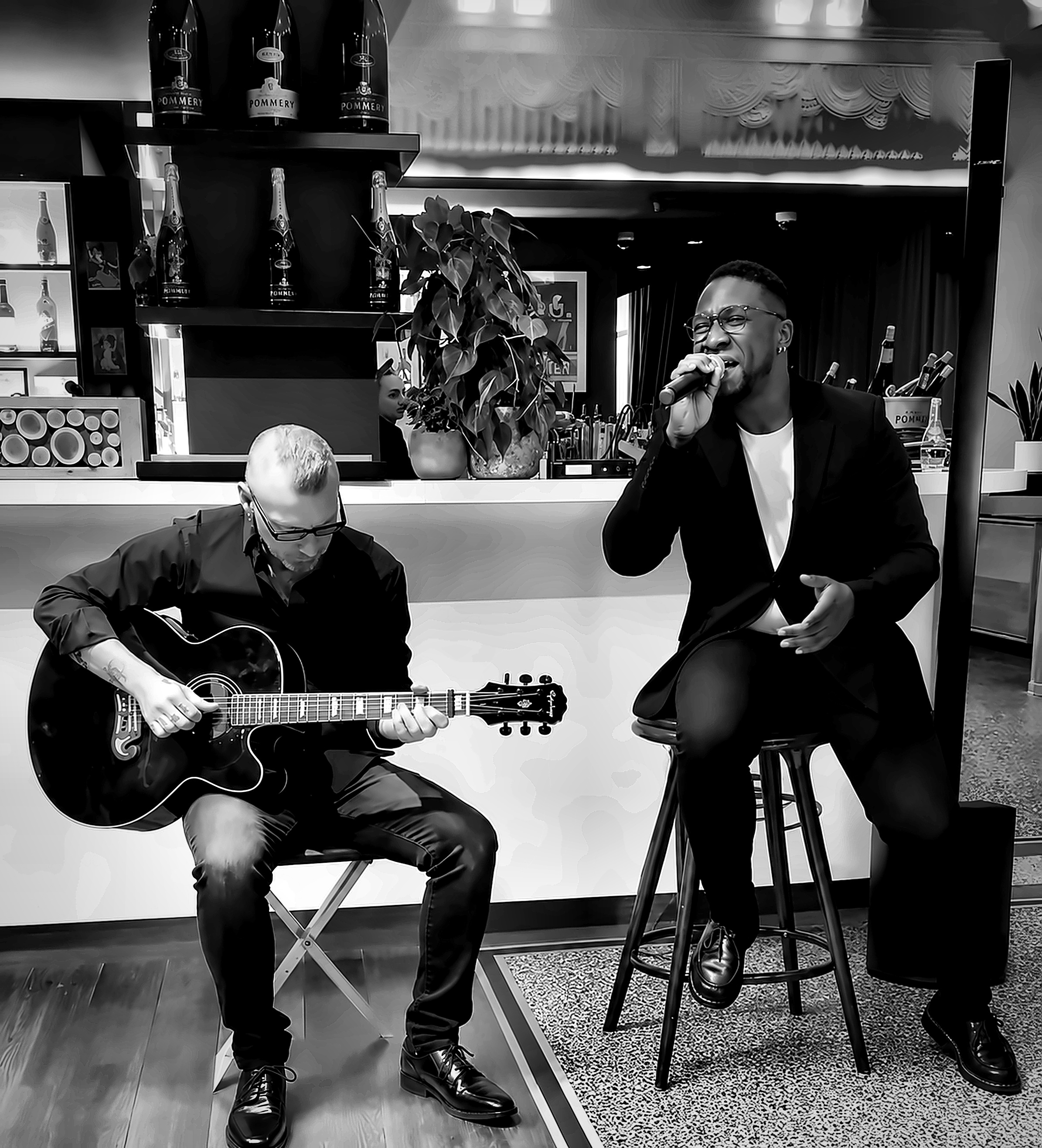 Duo Guitare-Voix en configuration live